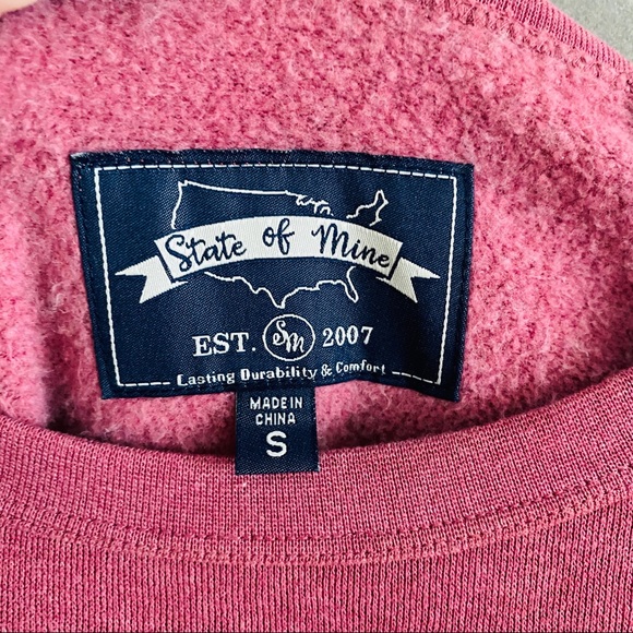 Minnesota Burgundy Crewneck Sweater - Picture 4 of 5